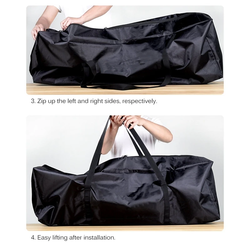 

Waterproof Storage Bag for Xiaomi M365 / Ninebot ES1/ES2 Electric Scooter Foldable Skateboard Zipper Storage Case