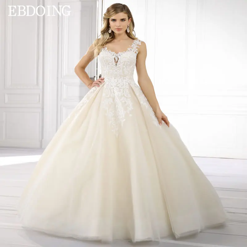 

Ball Gown Wedding Dress Lace For Women Long Sweetheart Neckline Vestidos De Novia Court Train Plus Size Wedding Gown Bride Dress