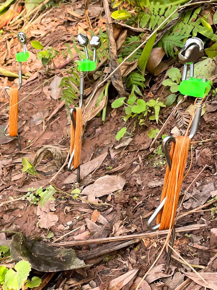 Автоматический рыболовный крючок рыболовная леска из нержавеющей стали с