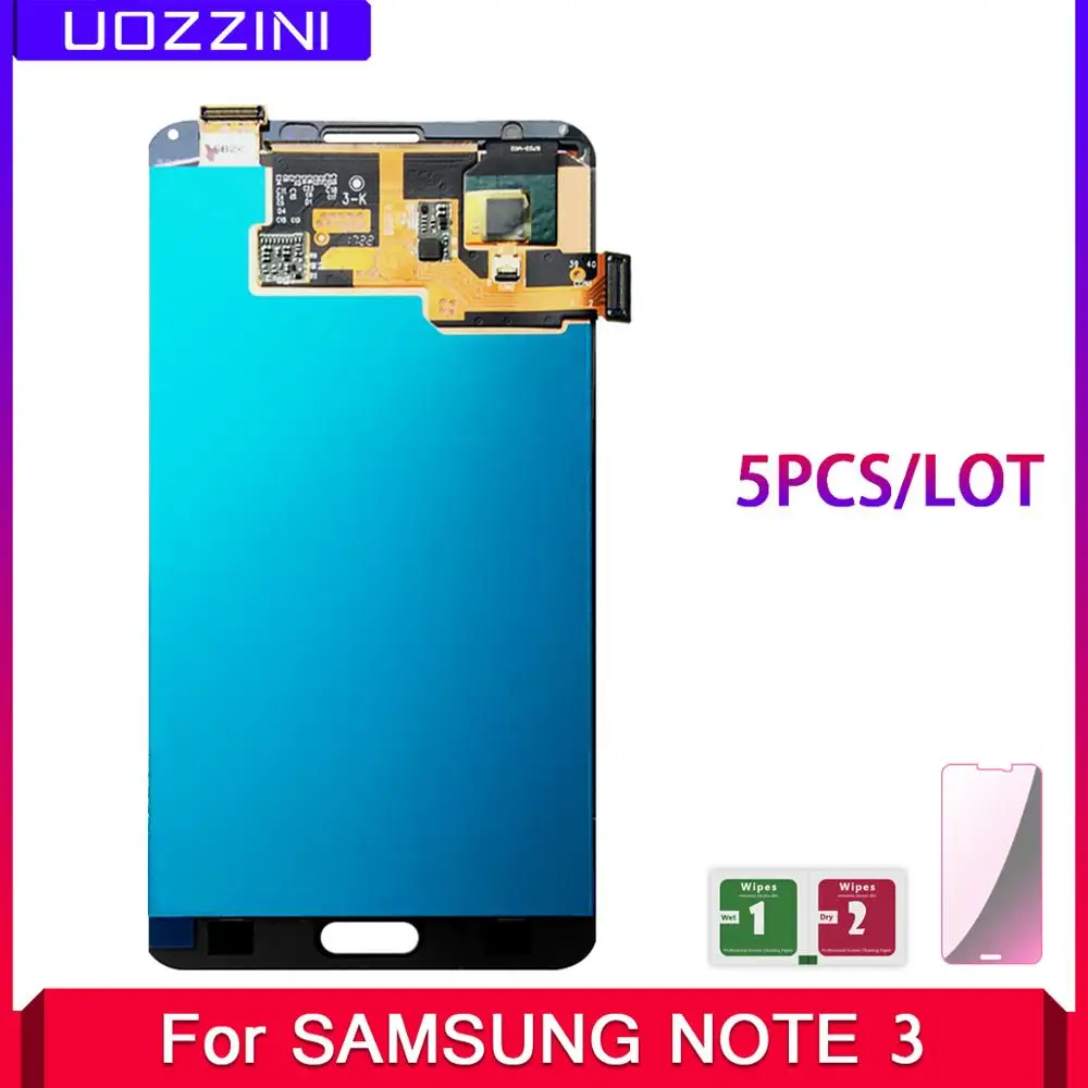 5 шт./лот Super AMOLED для Samsung Galaxy Note 3 N9000 N9005 N9006 N900K N900T жк дисплей рабочий сенсорный