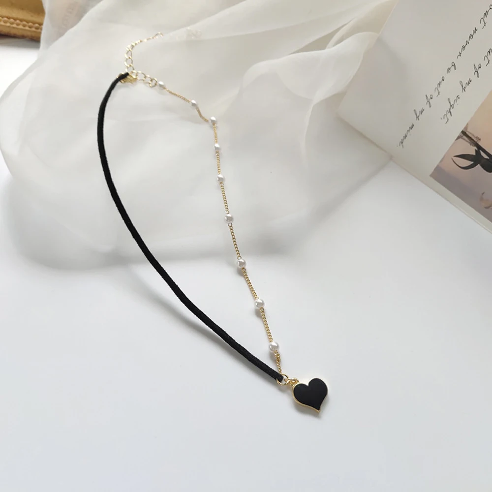 

South Korea Asymmetric Chain Pendant Necklace Sell Like Hot Cakes Individuality Joining Together Contracted Fashion Necklace