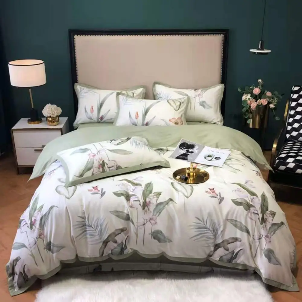 

Комплект из 60 цифровых печатных целлюлозных полимерных хлопка комплектующие из чистого хлопка и люксовые комплекты по четыре комплекта