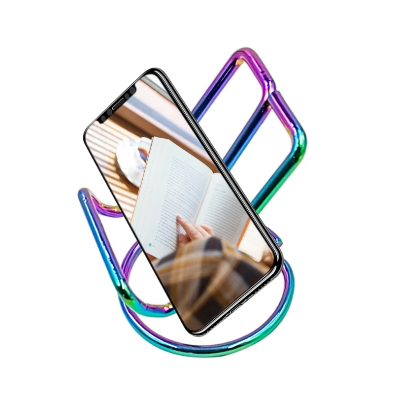 Подставка для сотового телефона универсальная настольная подставка железная