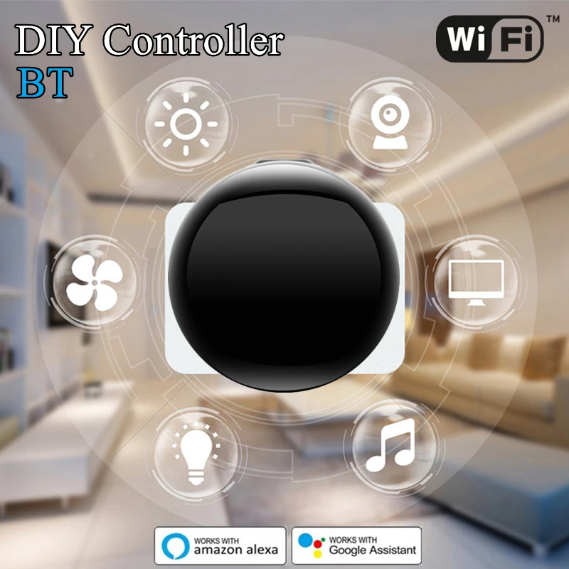 

Умный Универсальный ИК-контроллер «сделай сам» с поддержкой Wi-Fi/Bluetooth