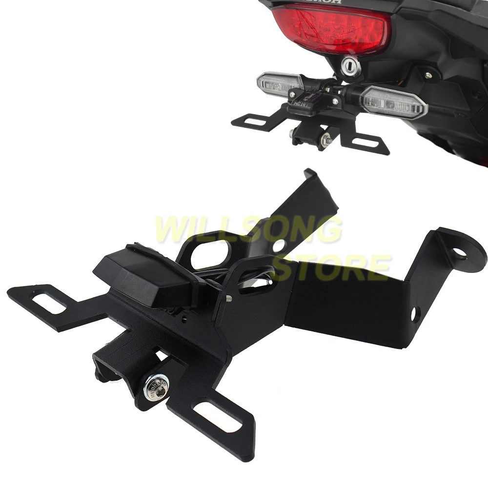 

Registration License Plate Frame Holder Tail Tidy Fender LED Eliminator For HONDA CB 300R 2018-2019 Motorcycle Accessories Parts
