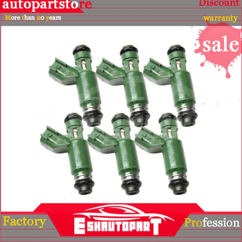 

6 шт. OEM 1X43-AB форсунки для топливных форсунок Jaguar X-Type 2.5L 3.0L V6 2002-2005