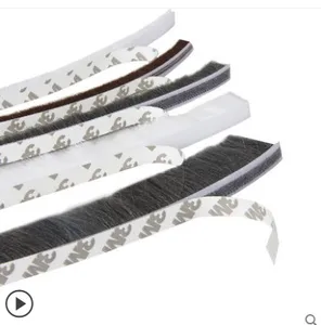 Самоклеящаяся уплотнительная лента для окон, щетка для ворса, уплотнительная лента, дверная щетка, уплотнительная лента