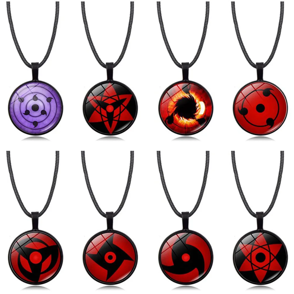Ожерелье из аниме глаза Шаринган для мужчин и женщин|Ожерелья с подвеской| |