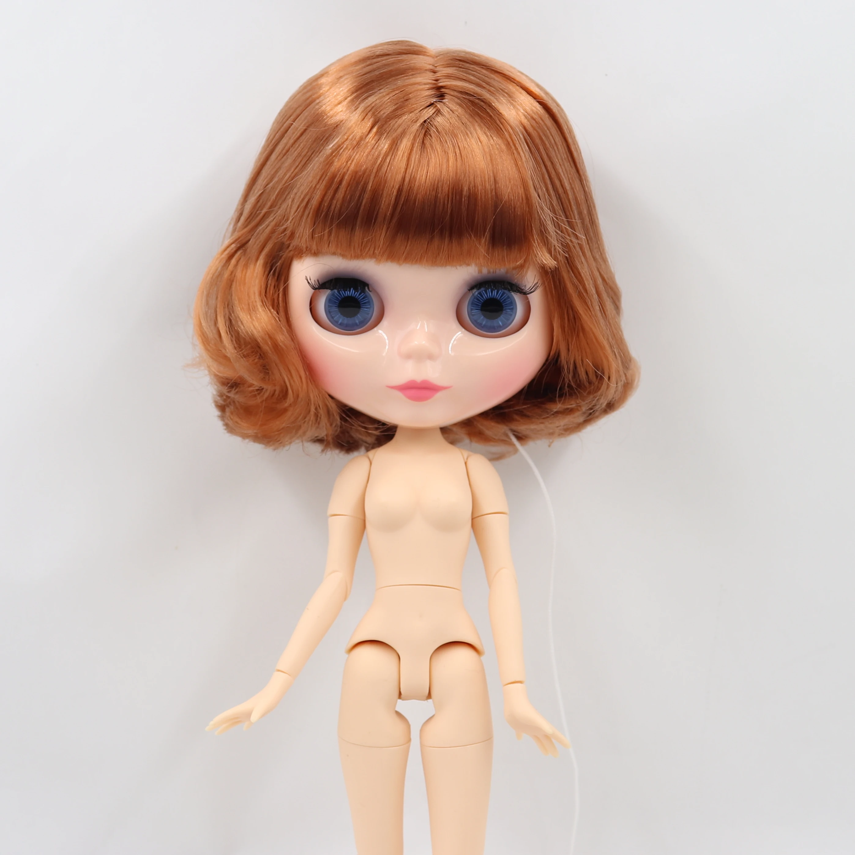 Ледяная кукла DBS Blyth 1/6 bjd игрушка натуральная кожа блестящее лицо короткие волосы