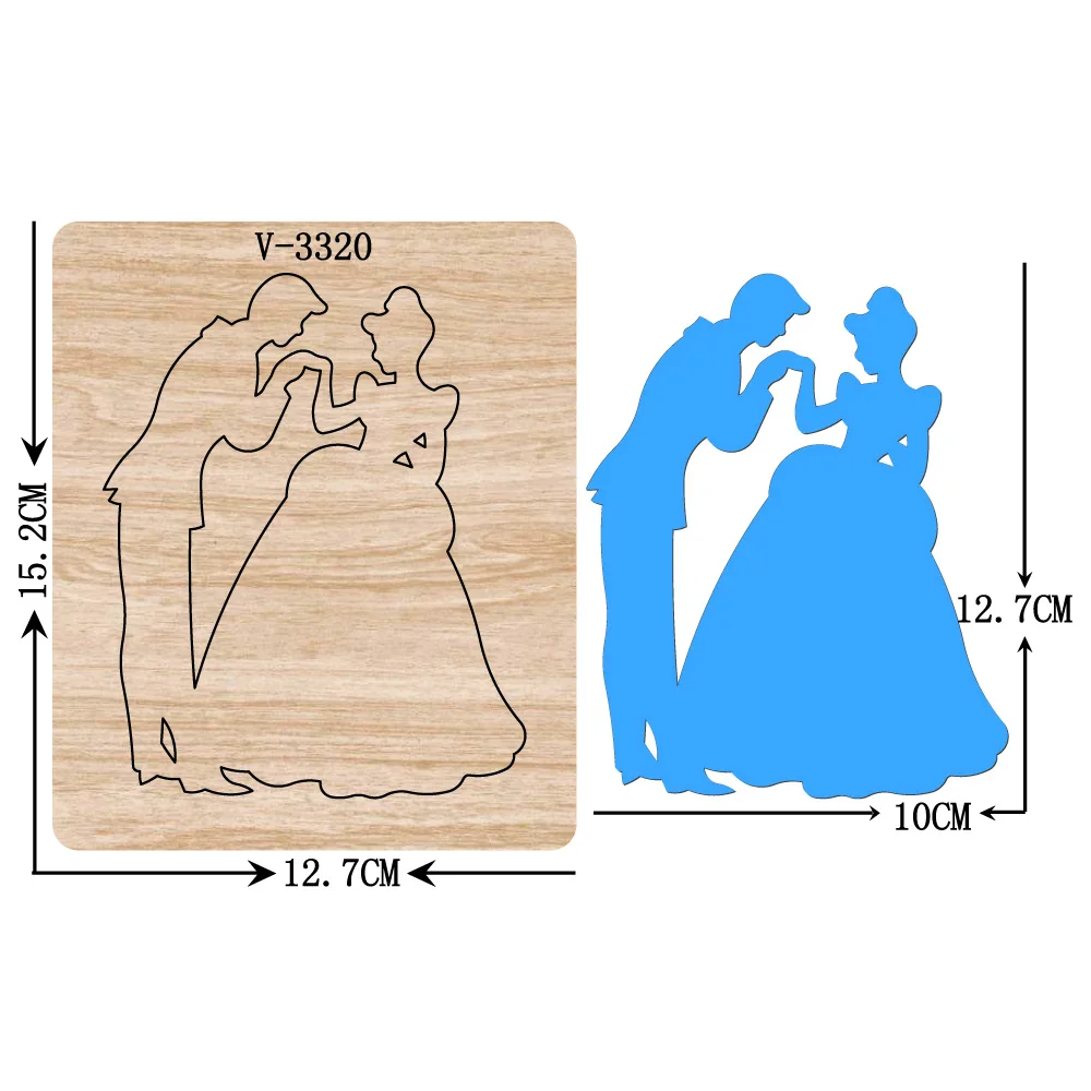 

New wooden dies cutting dies for scrapbooking Multiple sizes V-3320
