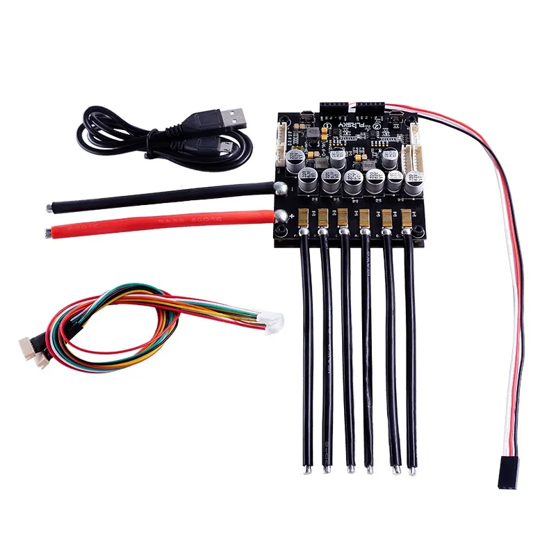 

Mini Size Dual FSESC6.6 with Aluminum Heatsink Open Source Project Fit w/ VESC6 Electronic Speed Controller for esk8 Flipsky