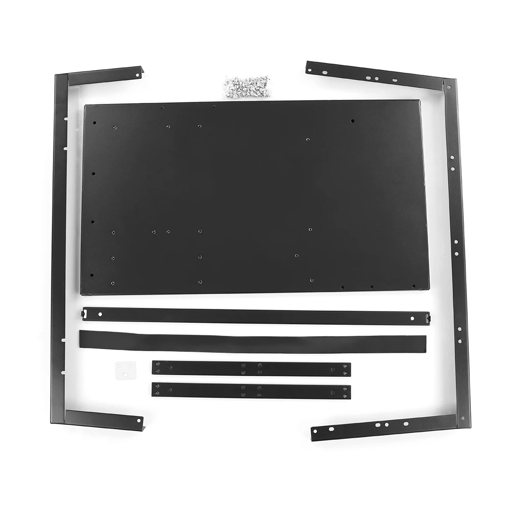 Стальная монета с открытым воздухом Шахтерская горная рама чехол до 8 GPU BTC LTC ETH