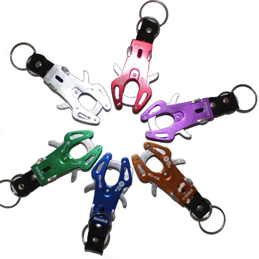 

Multicolor Pliers Carabiner Steel Tactical Multi Function Multi Tool Locking Carabiners Climbing EDC Keychain Key Ring