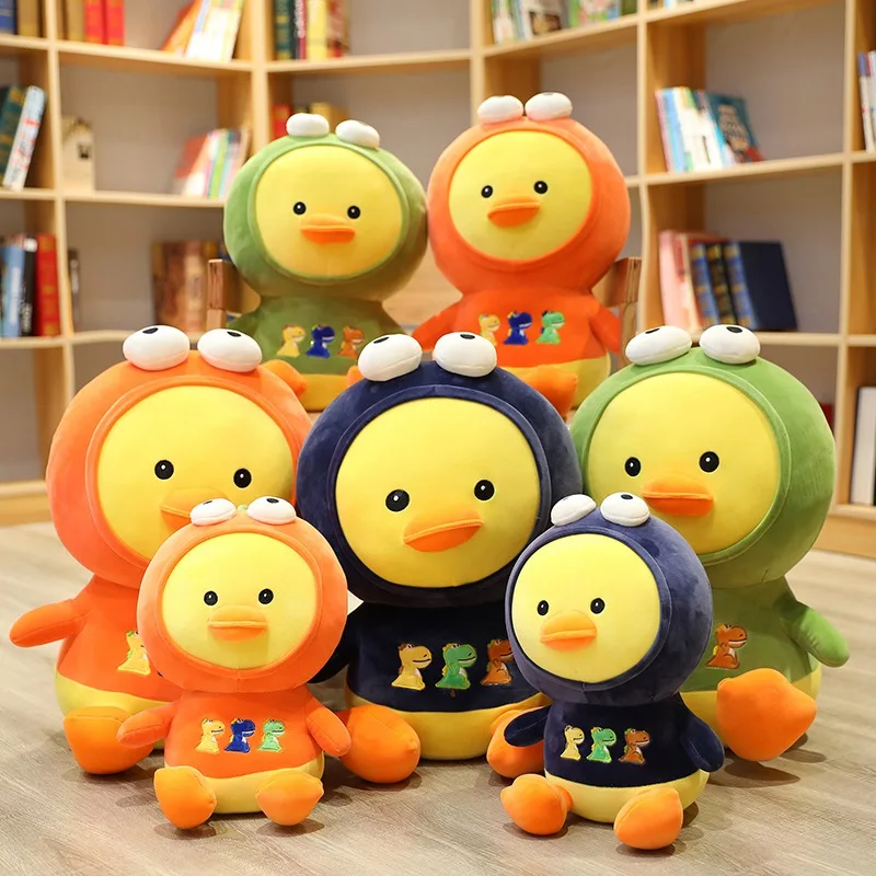 Новинка плюшевая утка игрушка плюшевый динозавр кукла мягкая набивная