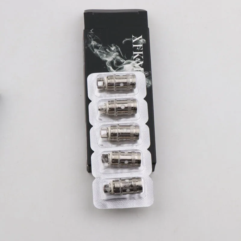 XFKM 5 шт. катушка EC 0.3ом 0.5ом сменная катушка для IJUST 2 Melo3 Mini RTA атомайзер Танк аксессуары для электронных сигарет Vape Core