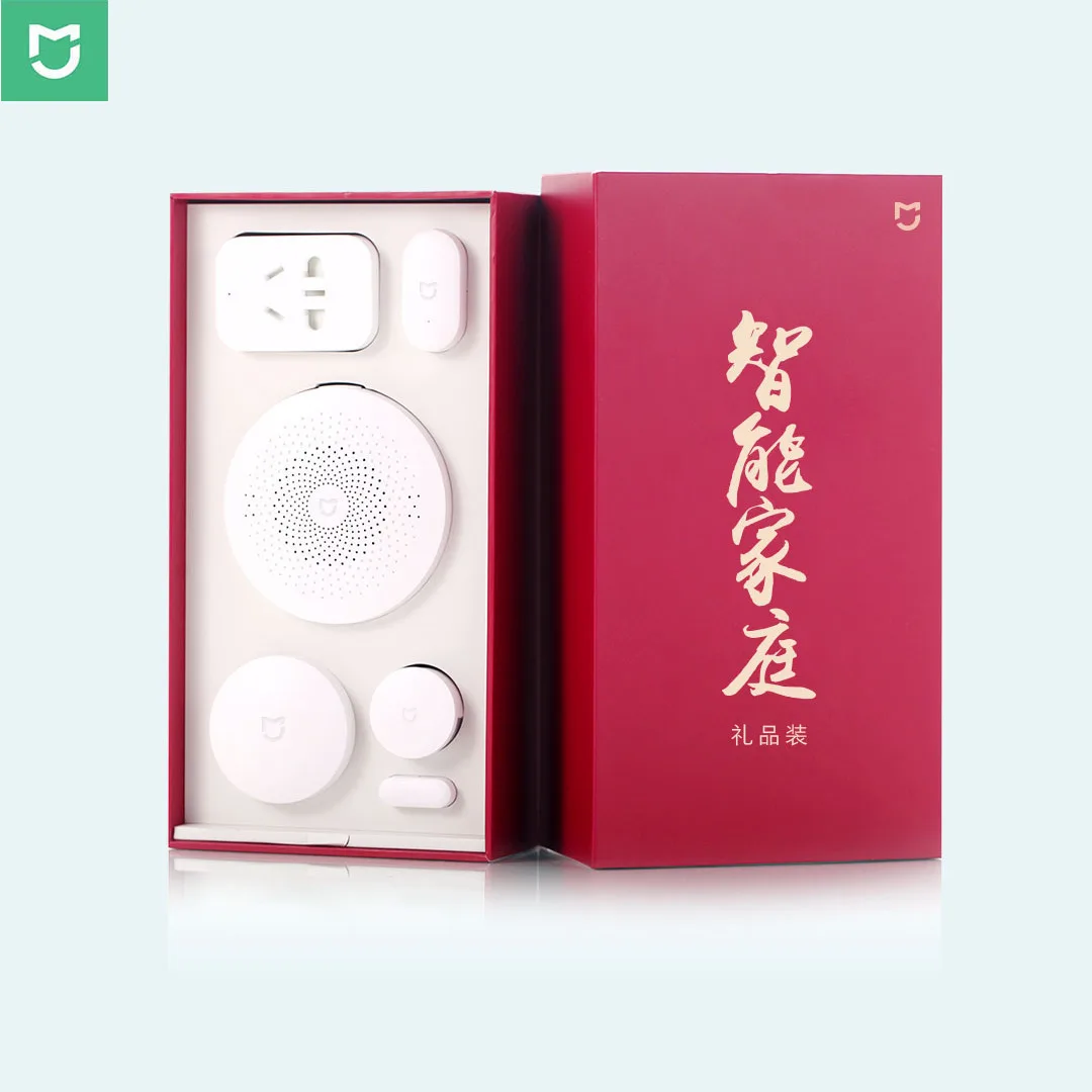 Оригинальная Подарочная коробка Xiaomi Mijia набор для умного дома шлюз дверь окно