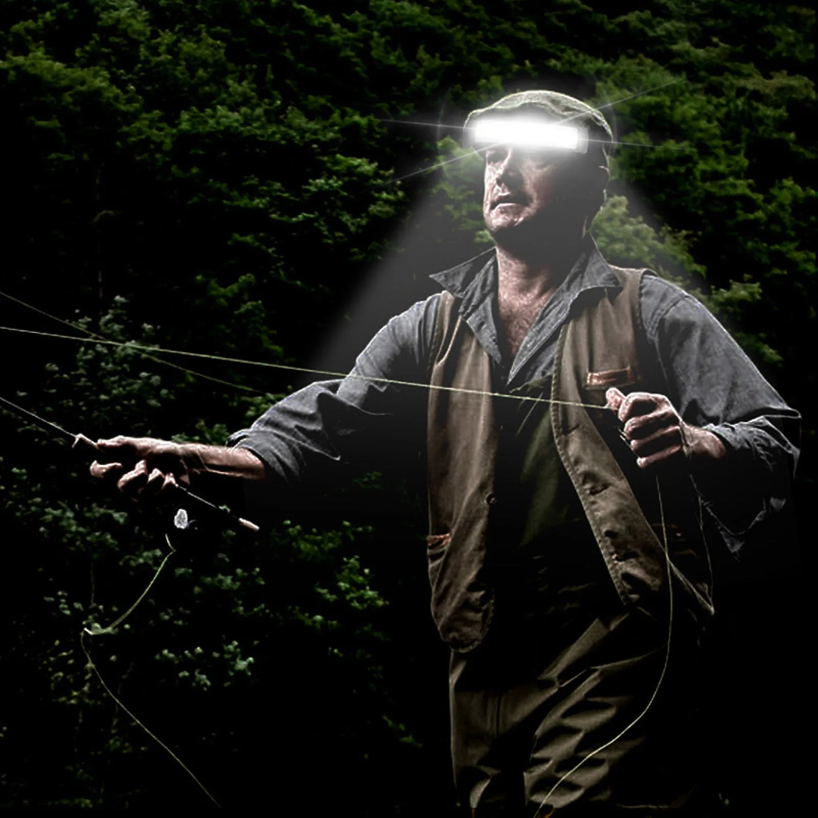 

Portable LED Headlight USB Rechargeable Camping Work Headlight Flashlight Headlight Waterproof Headlight Portable Head Torch