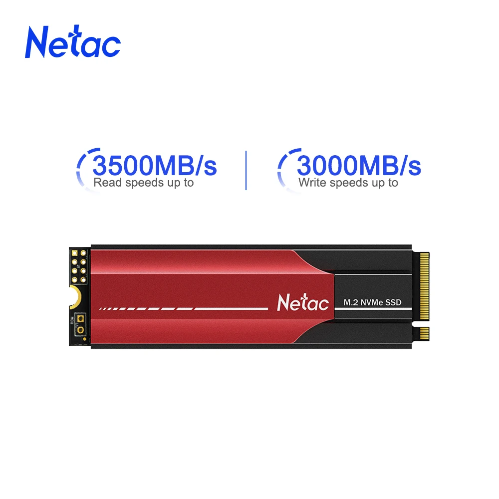 Жесткий диск Netac NVMe SSD 250 ГБ M.2 M2 500 Гб ТБ 2 Внутренний твердотельный накопитель dram