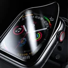 5 шт ТПУ мягкая защитная пленка полная защита для iwatch Apple Watch серии 456SE S4S5S6 40 мм 44 мм защита экрана