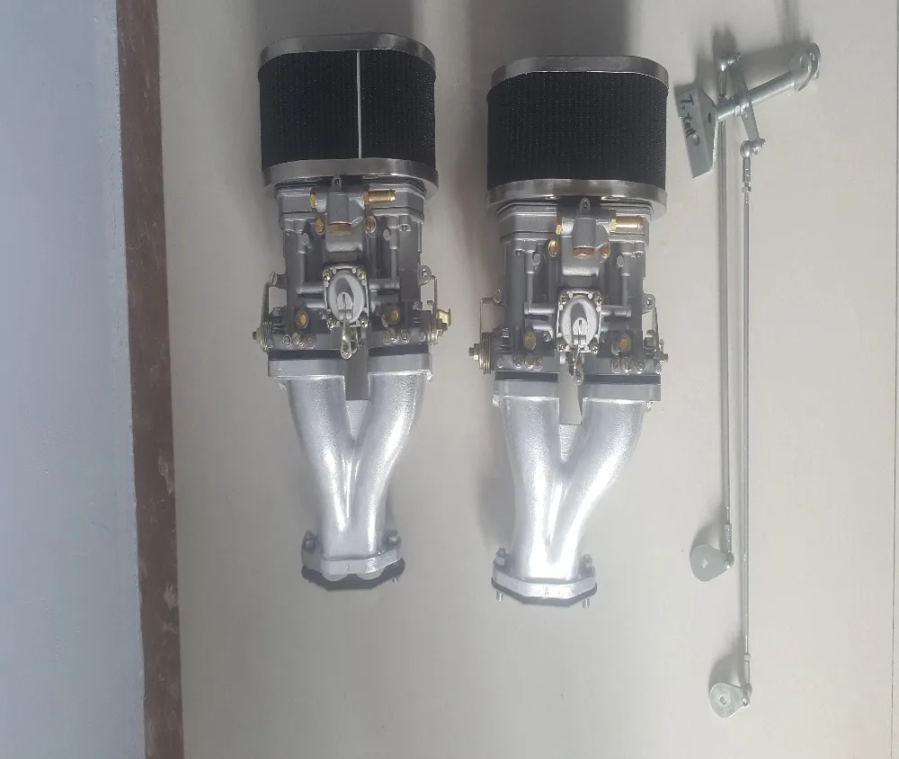 SherryBerg Карбюратор carb конверсионный комплект для VW TYPE 1 FAJS HPMX WEBER IDF двойной 48 мм карбюратор комплект T1 короткая связь хорошее качество 48
