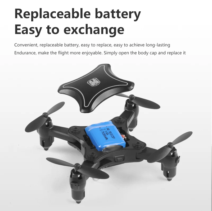 Дрон XKY KY902 складной 2 4 ГГц Wifi FPV камера 4K HD функция удержания высоты Безголовый