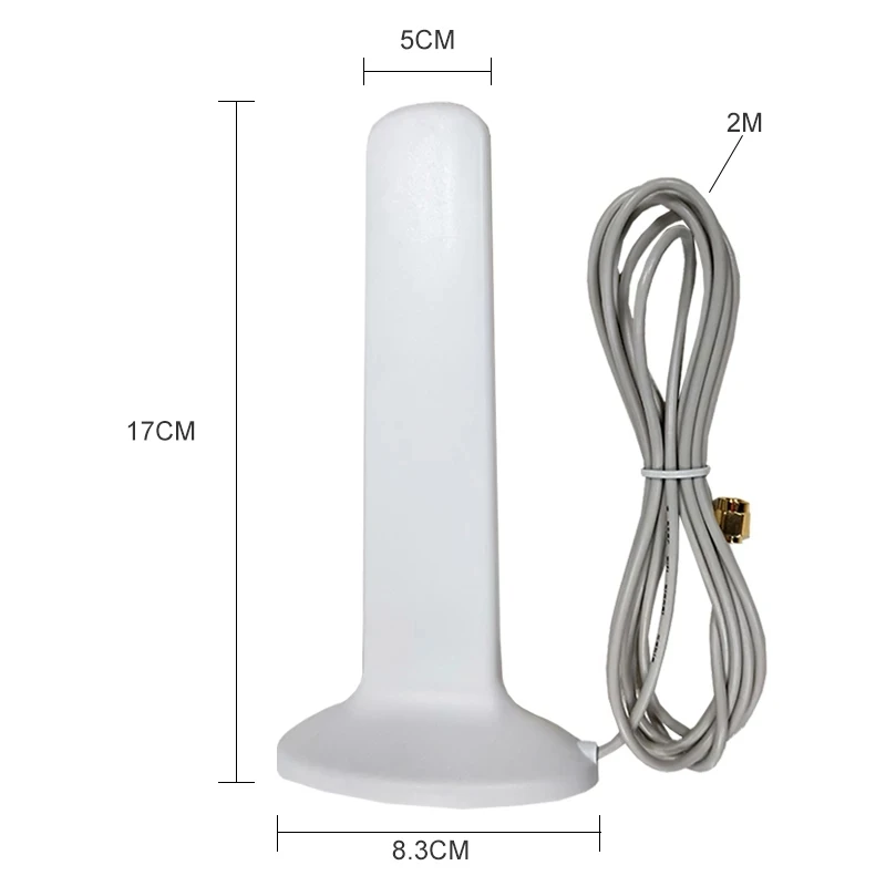 3G 4G LTE Antenna 16dBi TS9 CRC9 Male Connector with 2m Extension Cable 3G external antena for 4G Modem Router antenne arieal
