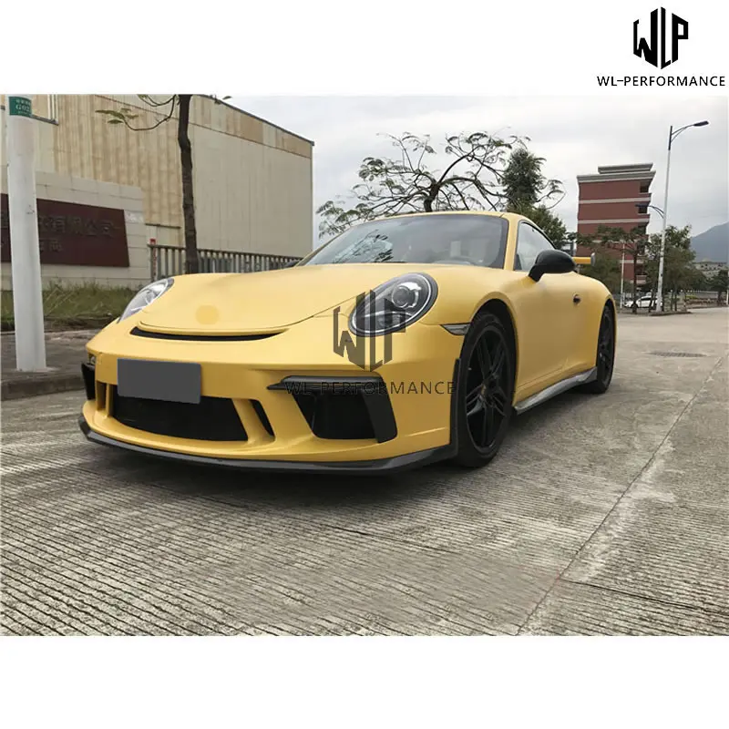 911 991 2 GT3 стиль комплект кузова автомобиля из углеродного волокна передний задний