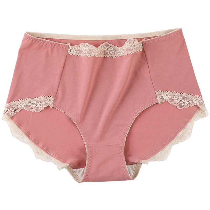 Нижнее белье женское из хлопка кружевные антибактериальные Трусы шелка тутового