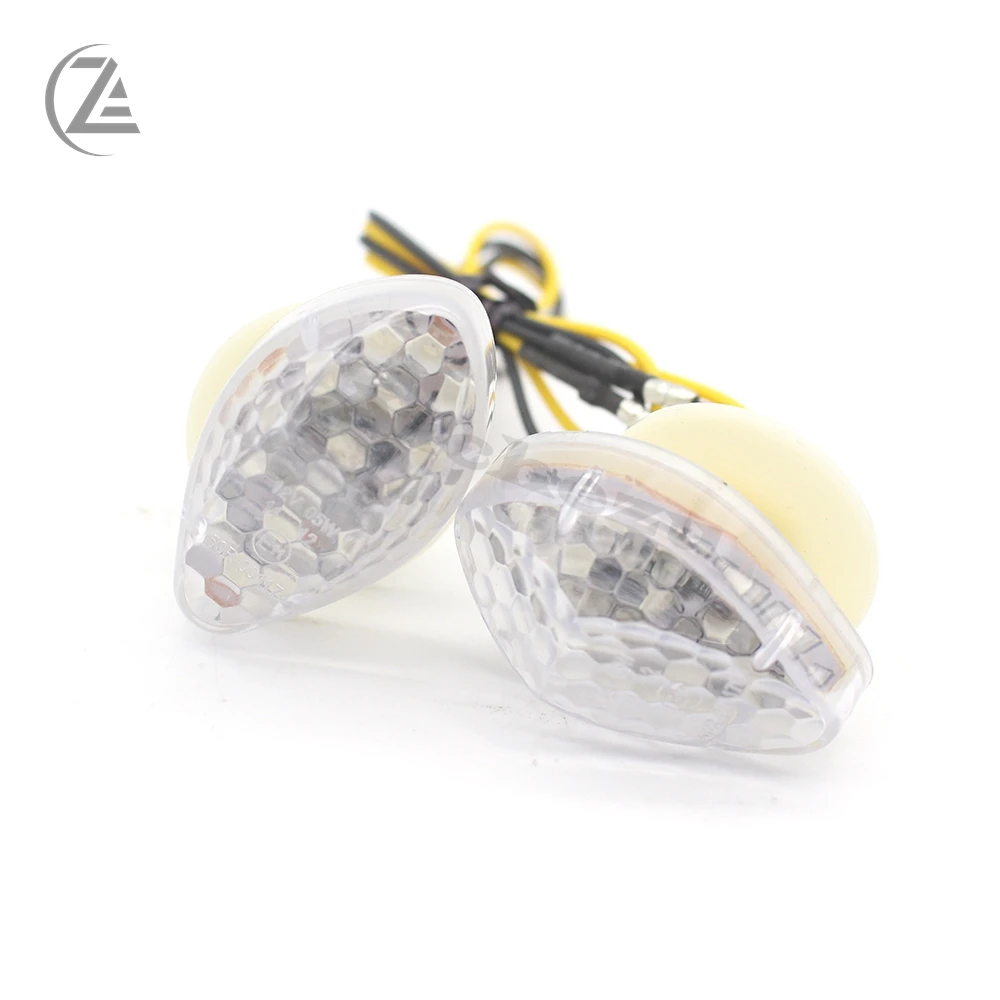 ACZ мотоцикл 1 пара LED Сигналы поворота светильник мигалка Индикатор мигалки для