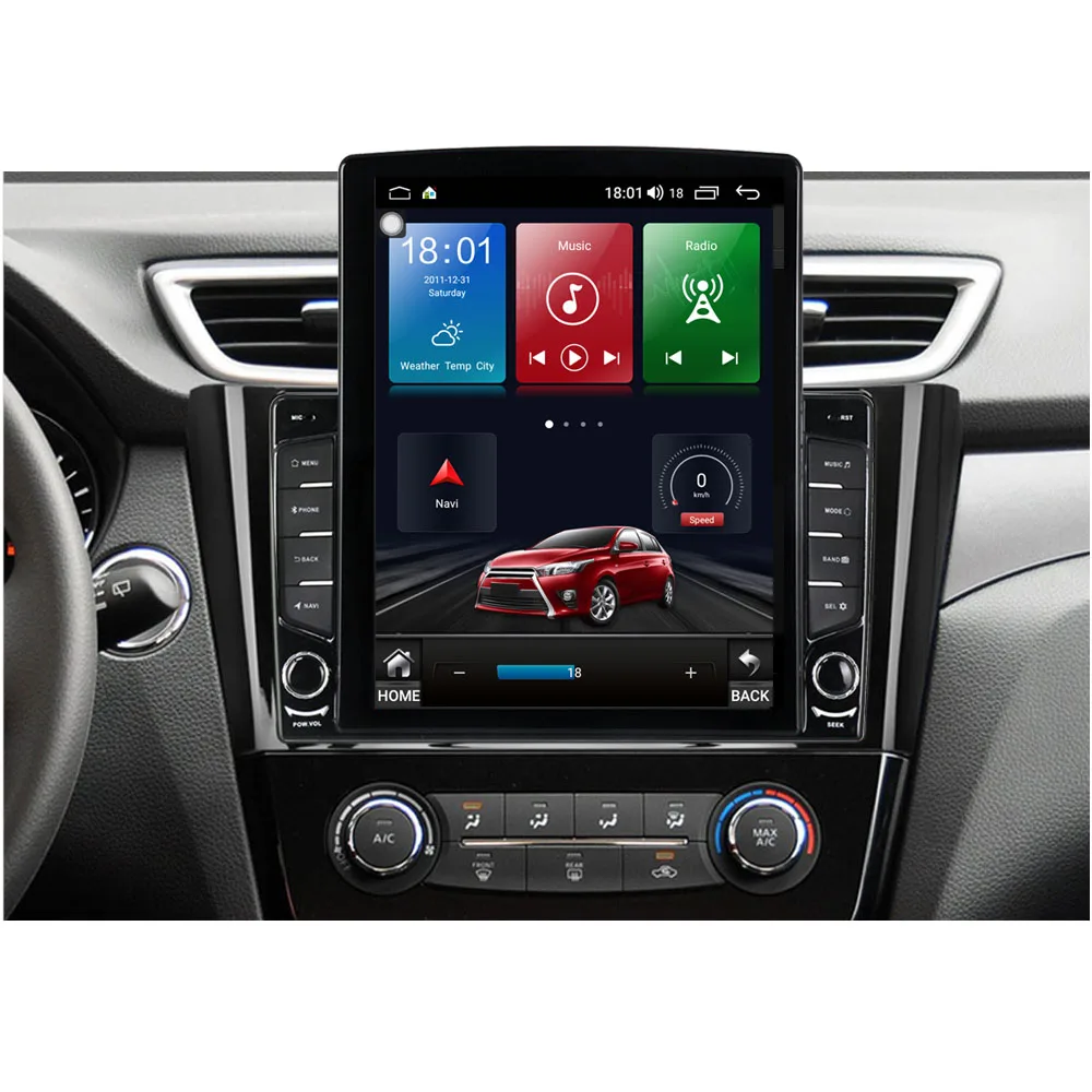 Tesla экран Android 10 для NISSAN X Trail 3 Qashqai 2013 2014 2017 Автомобильный мультимедийный плеер