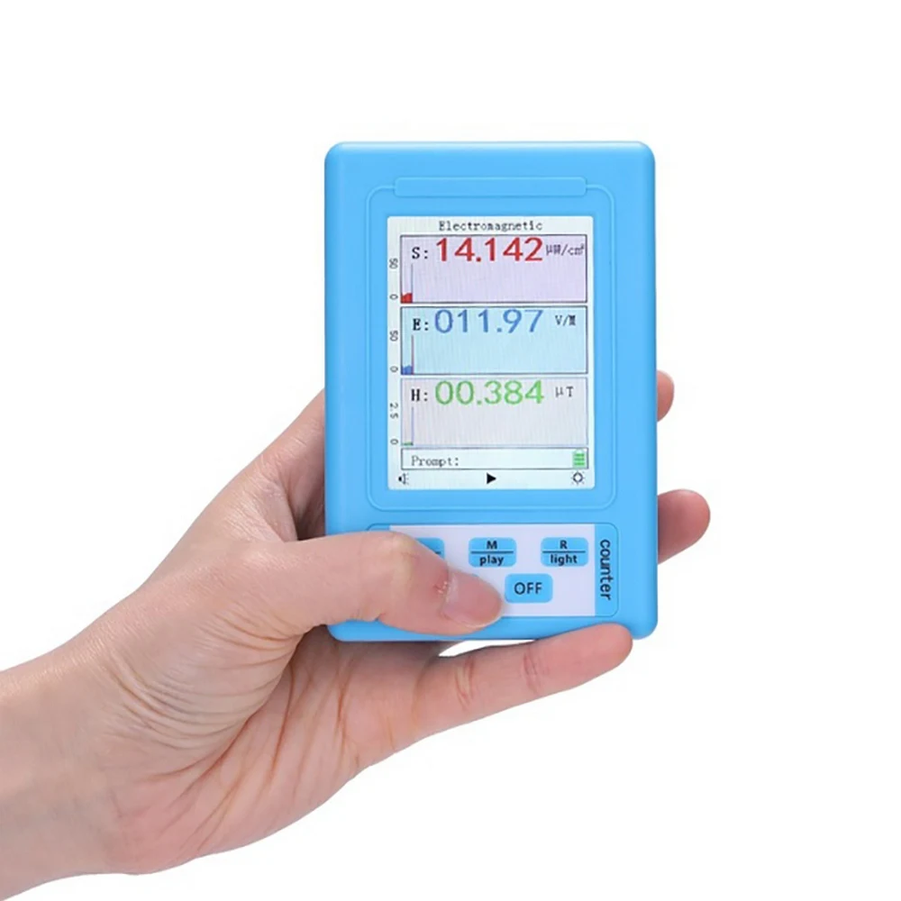 BR-9A Portable Electromagnetic Radiation Detector EMF Meter High Accuracy Professional Dosimeter Monitor Tester | Инструменты