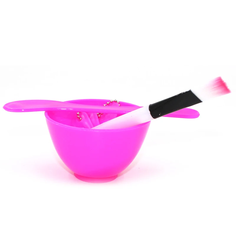 Набор инструментов для макияжа 6 в 1 щетка и чашка смешивания ложка-палочка