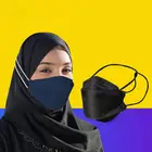 110 шт., Трехмерная маска для лица в форме рыбы