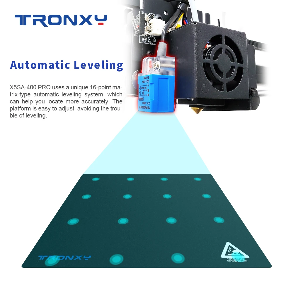 3D принтер TRONXY X5SA 400 PRO 400*400*400 мм линейная направляющая титановый экструдер|3D