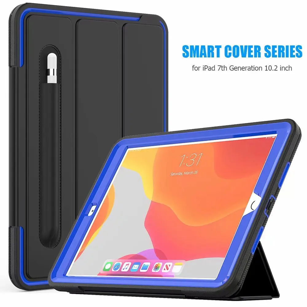 Для Ipad 7 7th 10," A2200 A2198 A2197 чехол для сна Wakeup для Ipad 10,2 планшет противоударный защитный чехол с подставкой
