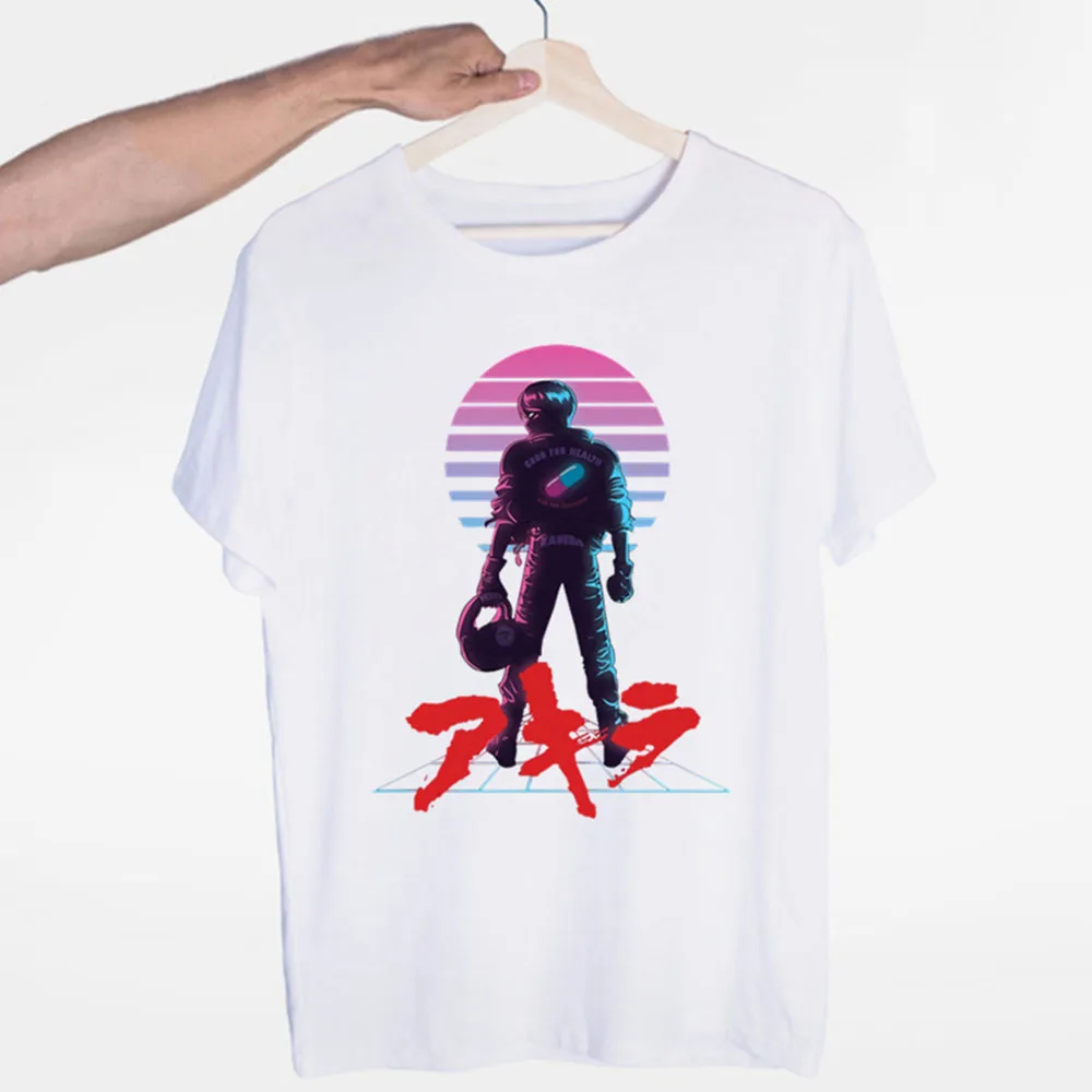 Lus Los Акира футболка вдохновил Kaneda женские 3xl хлопковая с короткими рукавами и