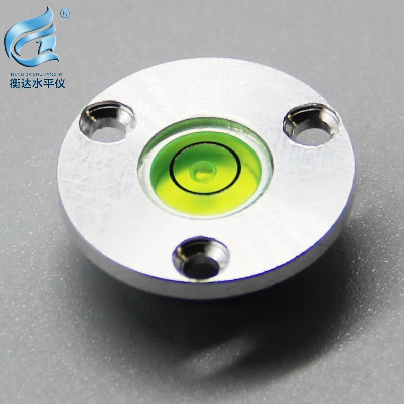 

Mini horizontal bubble bulls eye round level high precision level bubble horizontal beads 20*12*10mm