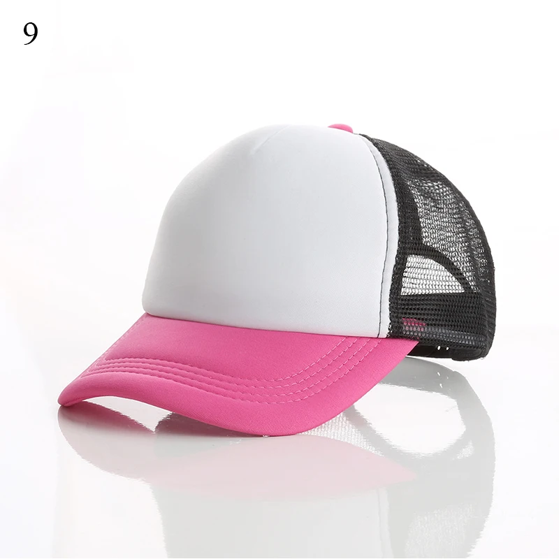 

Hip-Hop Trucker Outdoor Sport Sunhat Women Breathable Snapback Adjust Hat 1pc Unisex Customized Cap Sponge Baseball Cap With Net