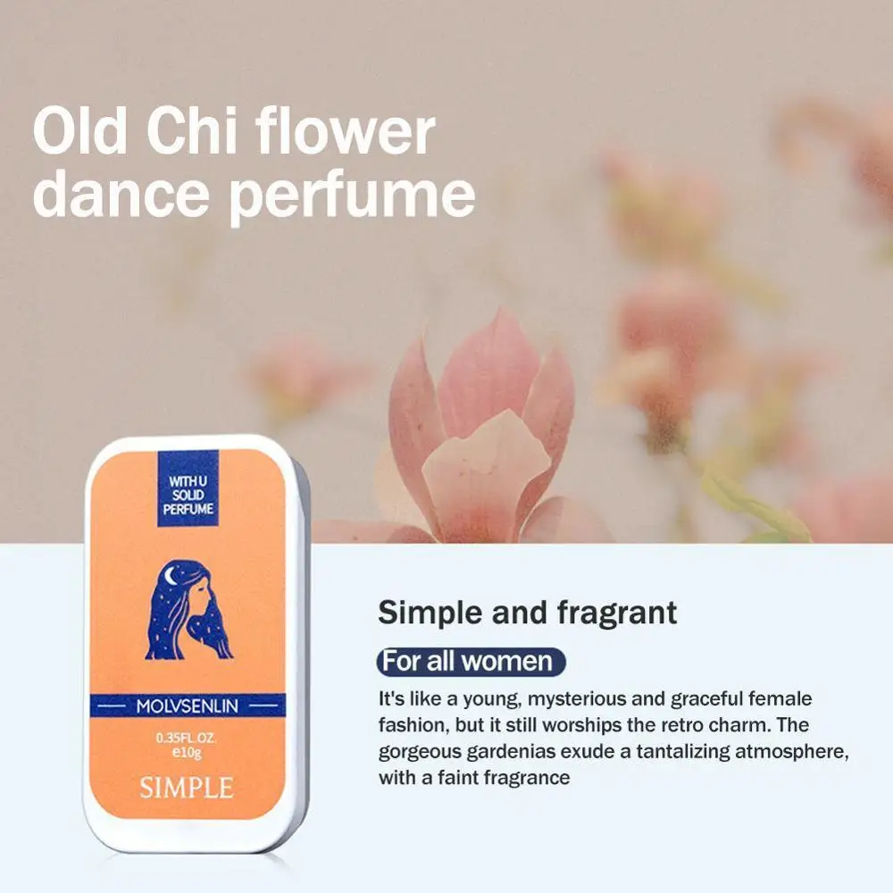 

Perfume for Men Women Original Fragrance Alcohol-free Perfumes Summer Deodorization Balm Antiperspirants