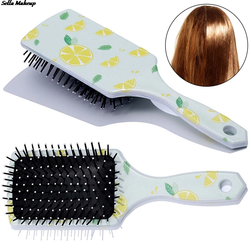 

Мультяшная расческа для волос с рисунком, Расческа с воздушной подушкой, прозрачная Массажная расческа для волос, пластиковая расческа для ...