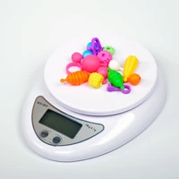 5kg1g portable digital scale led electronic scales postal food balance measuring weight kitchen led electronic scales