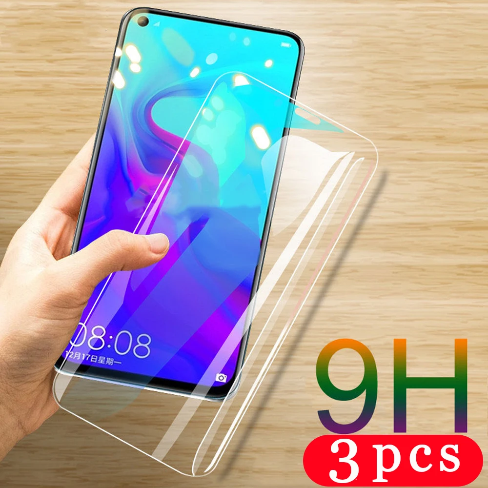3 шт. стекло для huawei honor view 30 pro plus v30 30s 20 lite 20i 20s v20 Закаленное Защитная пленка экрана