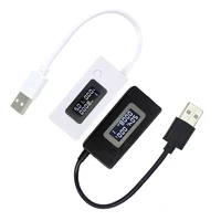 1pcs usb charger capacity current voltage 3 15 v tester meter power lcd display volt amp monitor detector mobile power tester