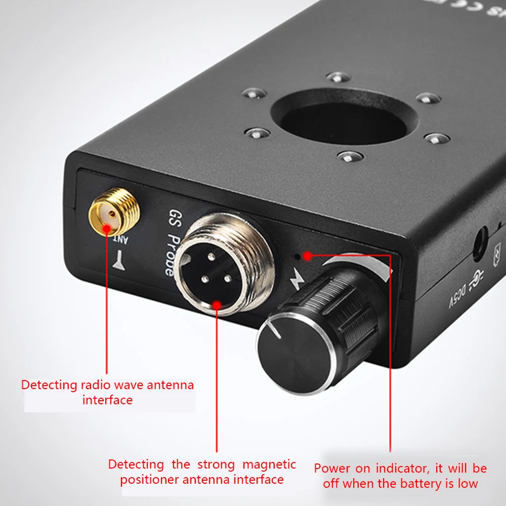 

1MHz-6.5GHz K18 Multi-function Anti-spy Detector Camera GSM Audio Bug Finder GPS Signal Lens RF Tracker Detect Wireless Products