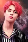 Картина по номерам на холсте набор для рисования kpop bts Jimin Пак Чимин - 2328 40X60