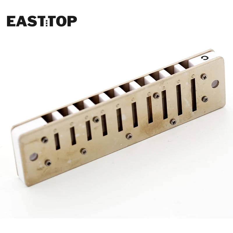 EASTTOP T008 10 отверстие Расширенный гармоника рот орган профессиональная Губная