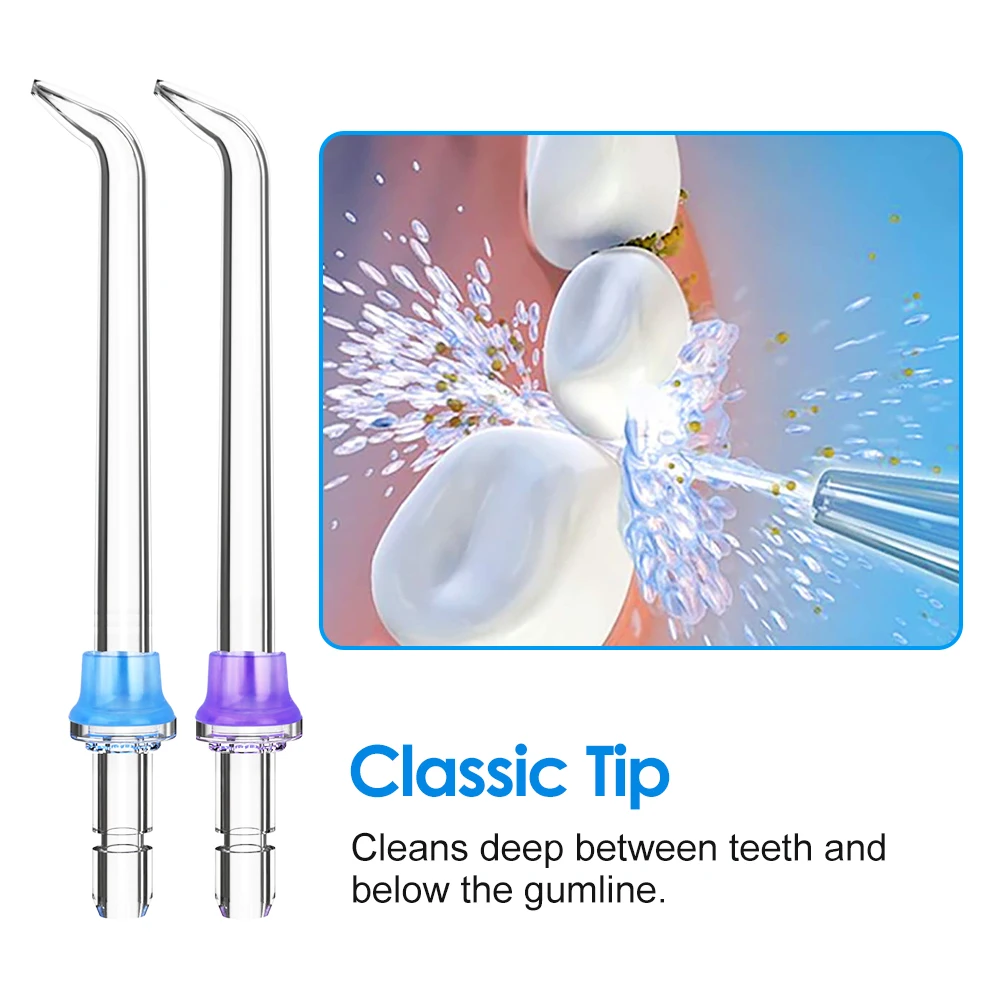 6x сменный переносная зубная Вода Flosser струи воды насадки для Ирригатор полости