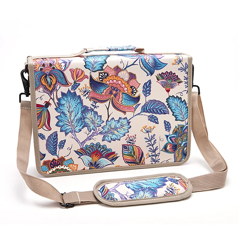 Творческий Цветочный 160 слот Ткань Оксфорд школьные карандаши чехол большой