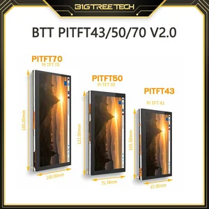 Сенсорный ЖК-дисплей BIGTREETECH BTT PI TFT50V2.0 TFT43 TFT70 для Raspberry Pi 3B3B +4