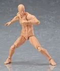 Фигурка Figma из ПВХ, 13 см, оттенок кожи 2,0, мужской, женский, молодежная версия, цвет кожи серый